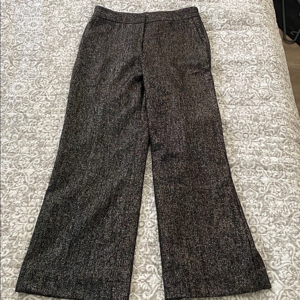 Kobi Halperin bronze metallic pant